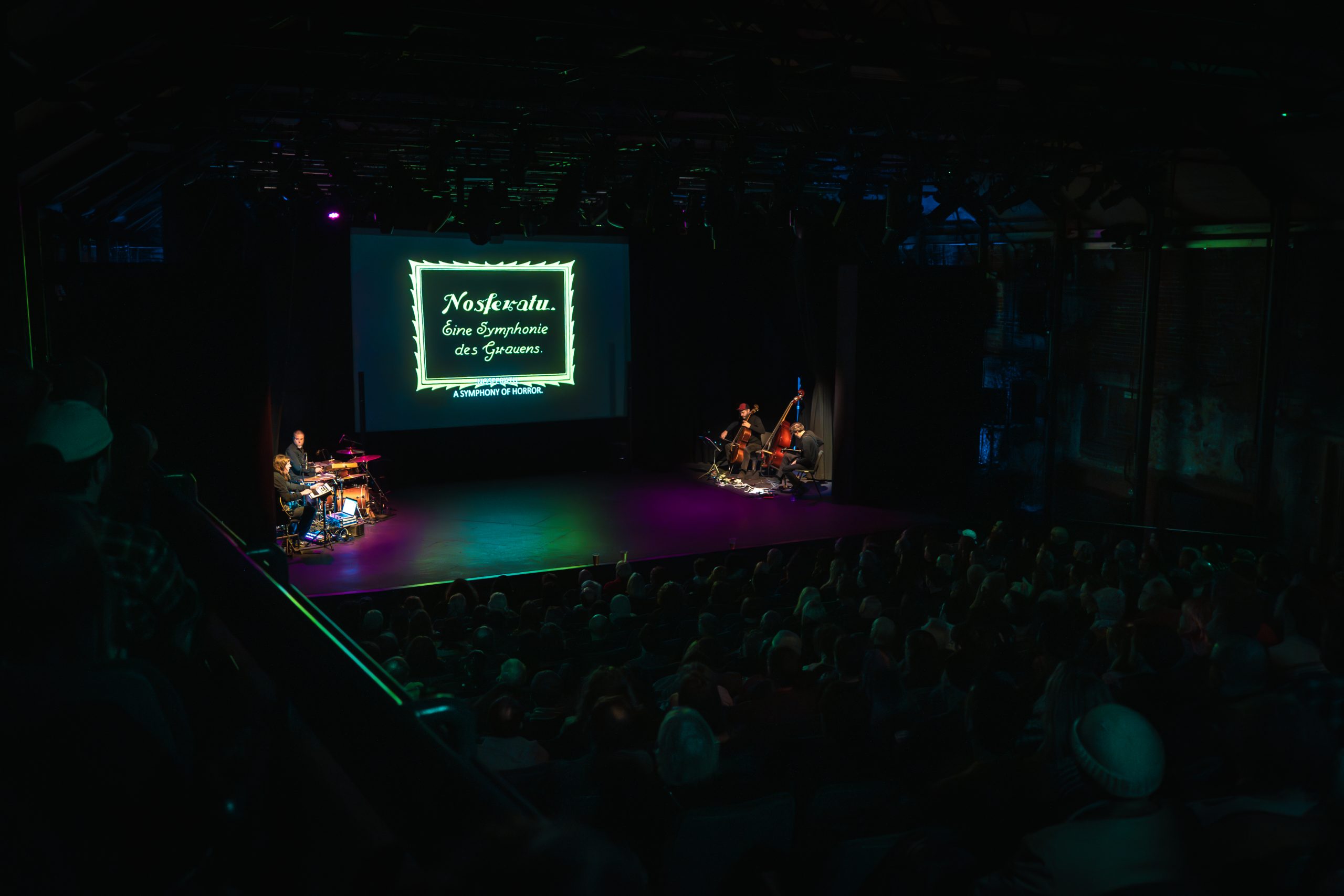 Minima performing the score to Nosferatu