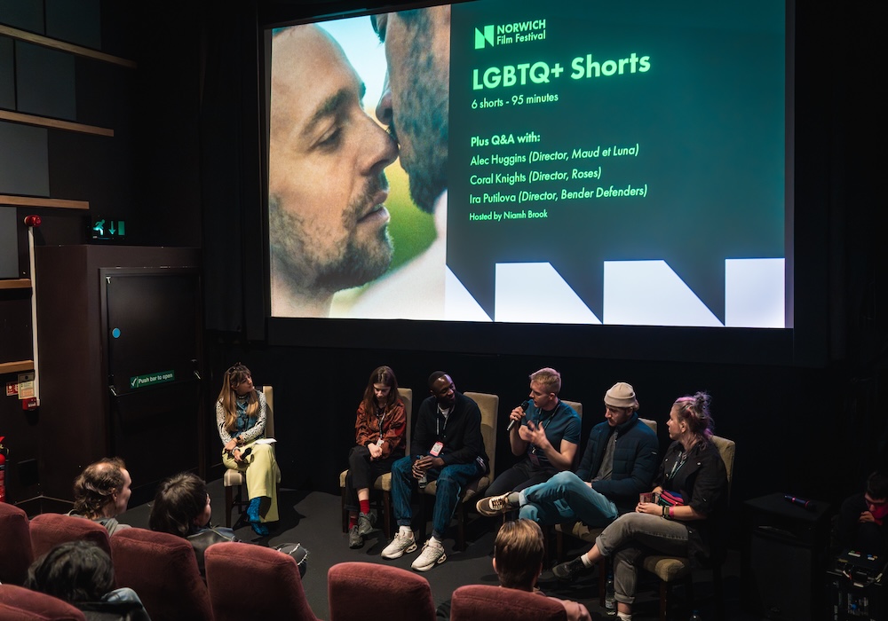 A panel Q&A at NFF2024